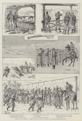 Armies of the Continent, Austrian Infantry Practice with the New Mannlicher Repeating Rifle